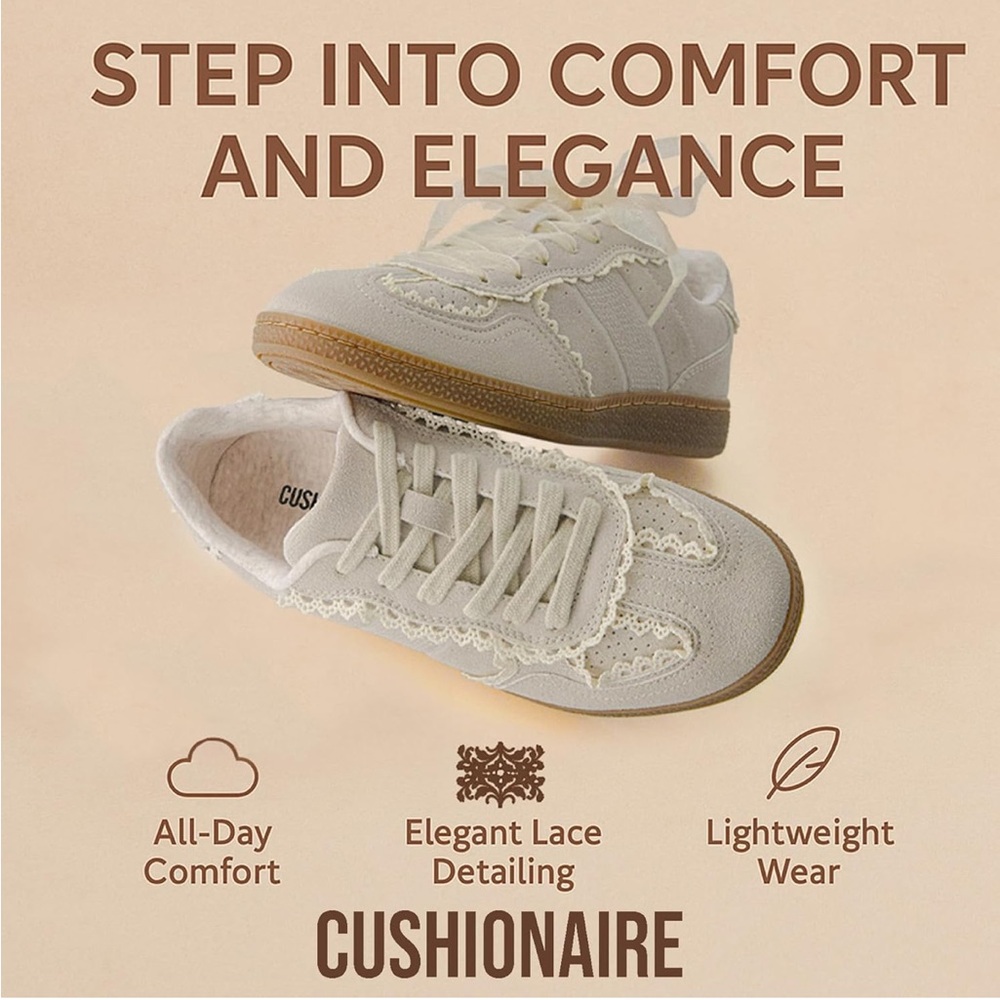 CUSHIONAIRE Belinda Women's Sneakers - Picture 5 of 6